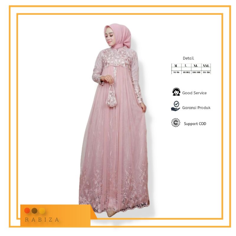 SF Gamis Terbaru 2022//Gamis Brokat//Gamis pesta//Gamis Kekinian //Gamis Syahera