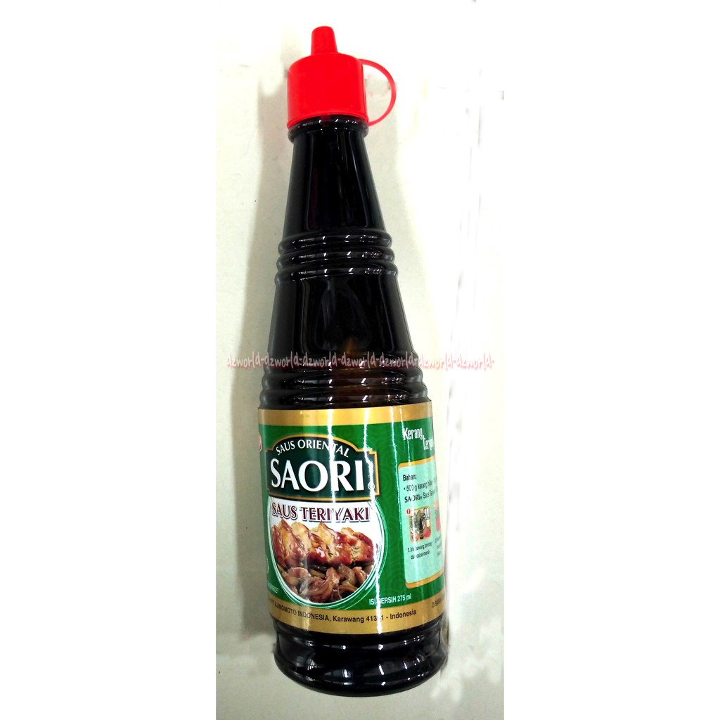 Saori Saus Oriental Saus Teriyaki Botol Saos Teri Yaki 270ml