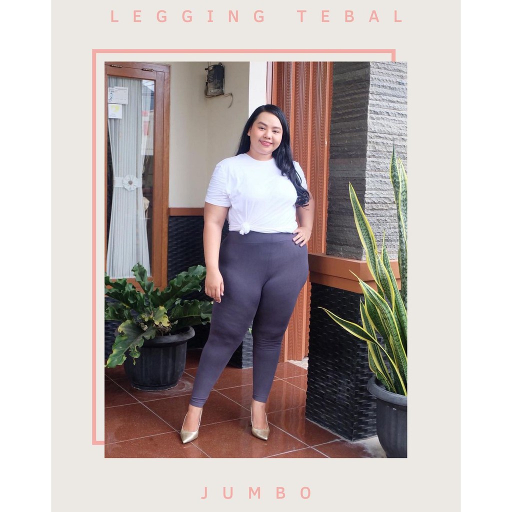 Legging Super Jumbo Import Highwaist Impor 999