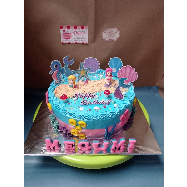 

Kue Ulang Tahun Tema Mermaid Tale
