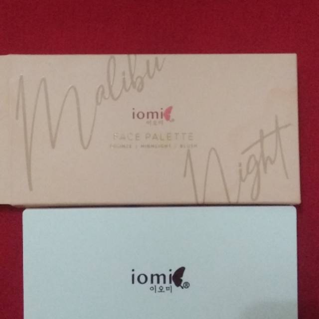 Iomi face palette Malibu night