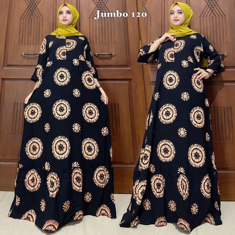 GAMIS India jumbo terbaru  motif bunga