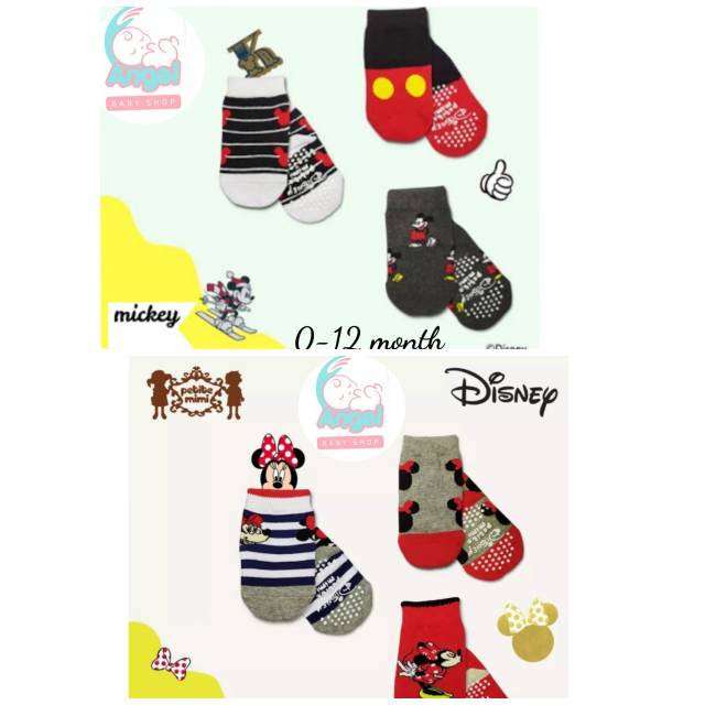 Petite mimi kaos kaki disney 3pcs