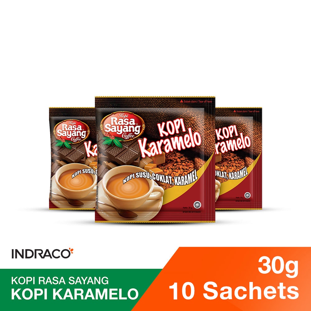 

Rasa Sayang Kopi Karamelo (10 sachets x 30g)