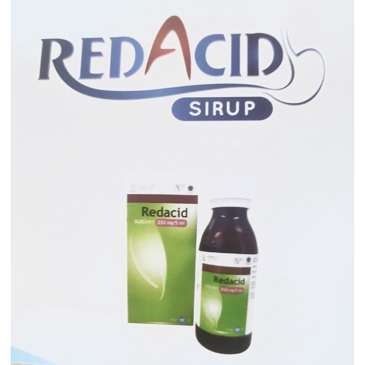 Redacid sirup 100 ml ( herbal mengatasi perut kembung )