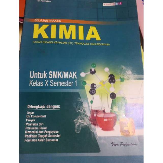 Buku Lks Kimia Smk Mak Kelas 10 Semester 1 I Viva Pakarindo Shopee Indonesia