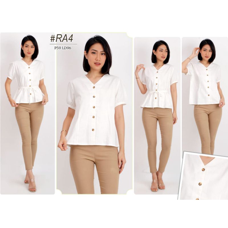 Atasan Polos BV RA-04 / Baju Fashion Wanita