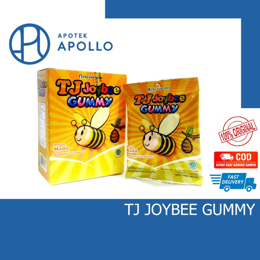 TJ JOYBEE GUMMY PER BOX DENGAN MADU