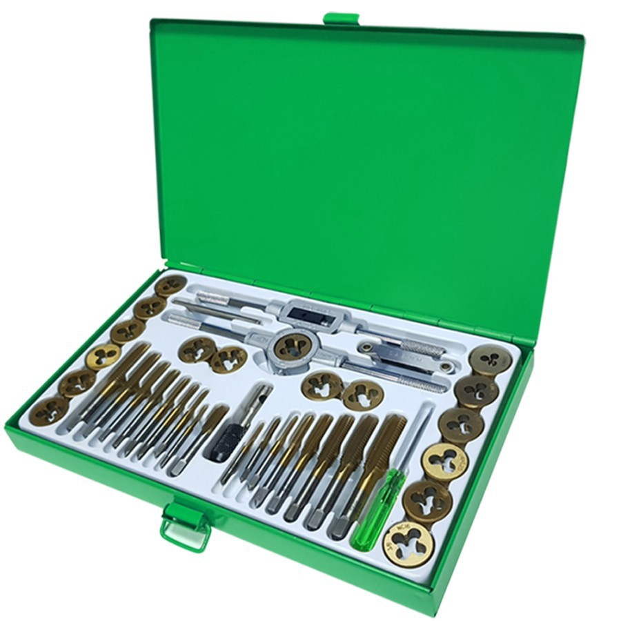TEKIRO TAN SENAI / TEKIRO TAPS AND DIES 40 PCS SET / SNAI / TAN SENAI / PEMBUAT DRAT BAUT