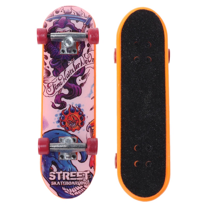 Mary Mainan Papan Jari Gelisah Sensory Fidget Finger Board Untuk w/Stiker Scaled Table Skate Board Party Pr