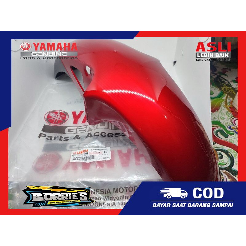 Slebor Spakbor depan Front Fender Comp Rxking Rx king Rxk Rx k Merah Original Yamaha 3KA-F1510-00-4X