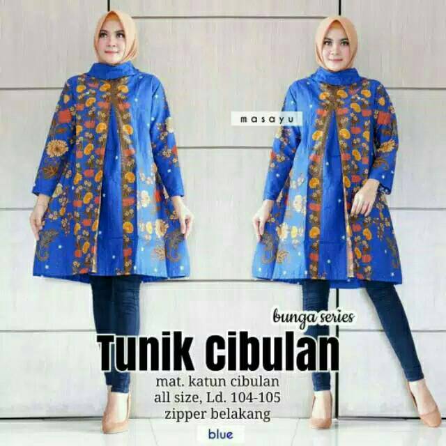 Blouse kerja batik ibu hamil.batik kerja jumbo xl xxl.atasan hamil jumbo