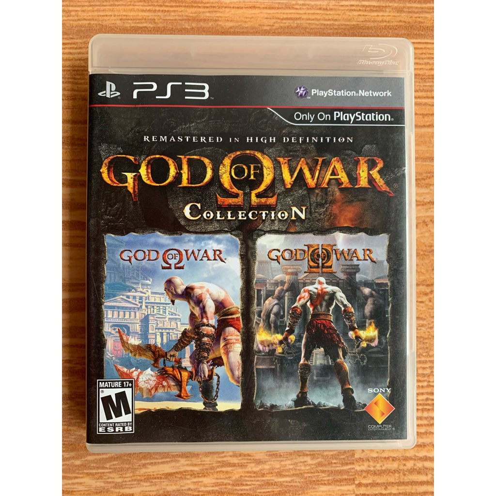 BD PS3 God Of War Collection