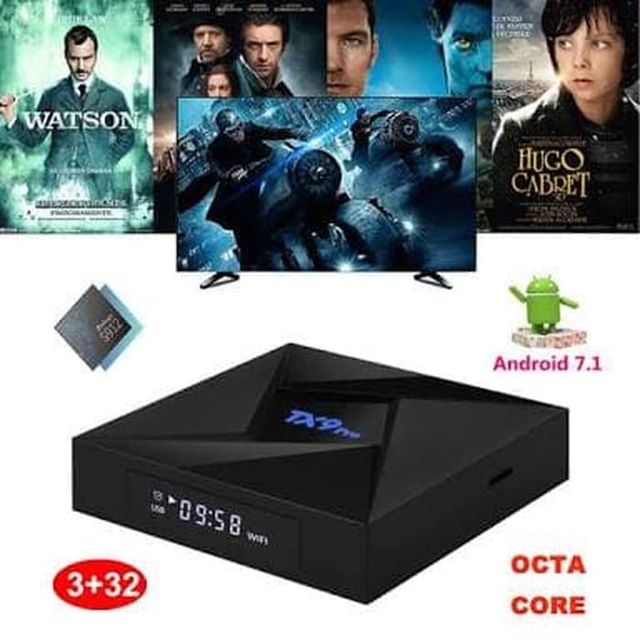 Promo Android Tv Box TX9 Pro  S912  Octa   Core  3 32GB Limited