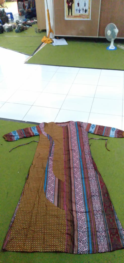 Batik Couple Terbaru | Gamis Batik Modern | Batik Kondangan Lengan Pendek & Panjang