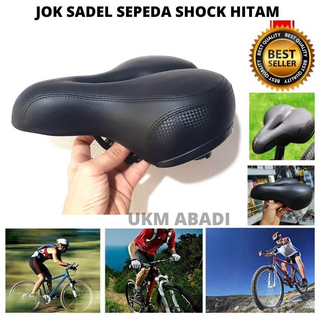 Sadel Jok Sepeda Shock Absorption Empuk Big Butt NE1017 Lux 111163