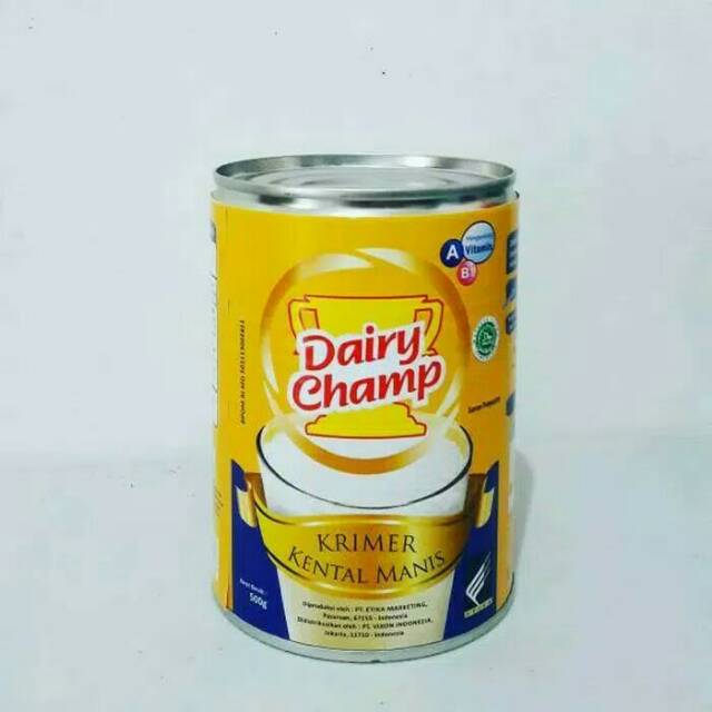 

DAIRY CHAMP/SUSU KRIMER KENTAL MANIS 480G/2.5KG