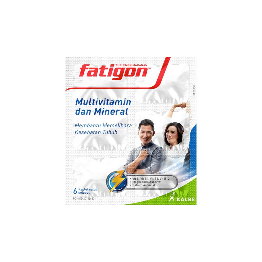 

Fatigon isi 60 kaplet