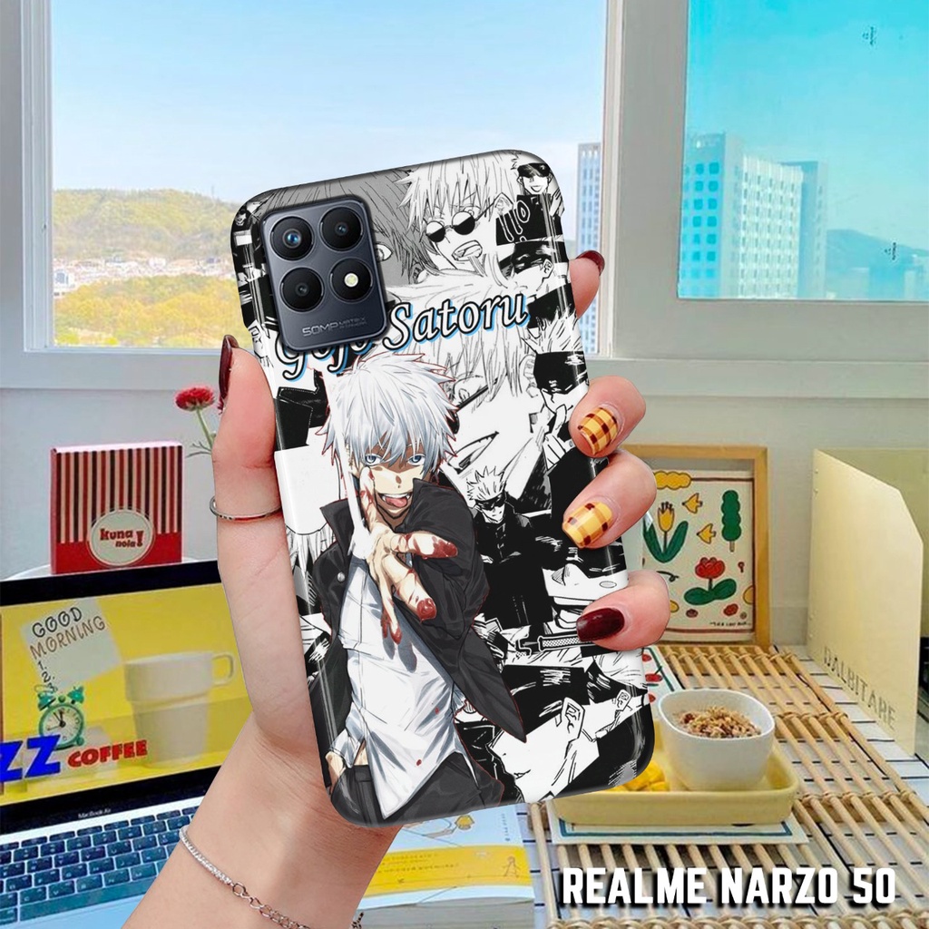 SOFTCASE REALME NARZO 50 Fashion Case ANIME WIBU case kartun silicon case