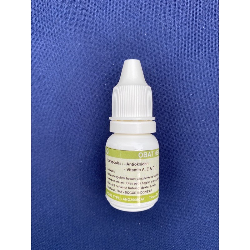 Obat Herbal untuk Kucing, Anjing dan Kelinci 10ml