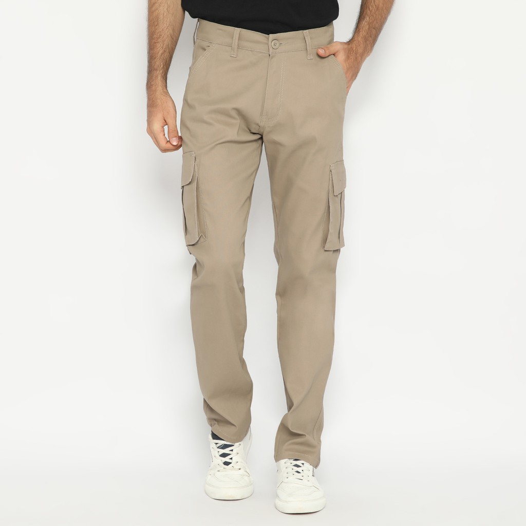 FICHINO Cargo  Pants  Celana  Cargo  Panjang Pria  Maru 