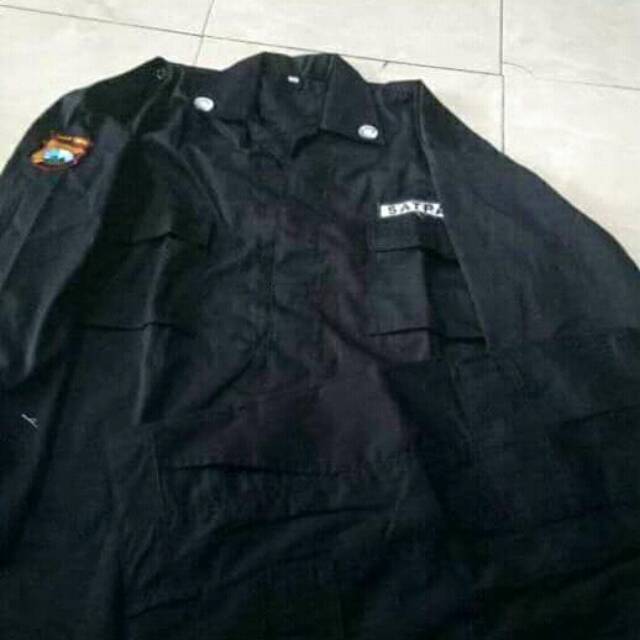 SERAGAM PDL SECURITY SATU STELL  BAHAN DRELL