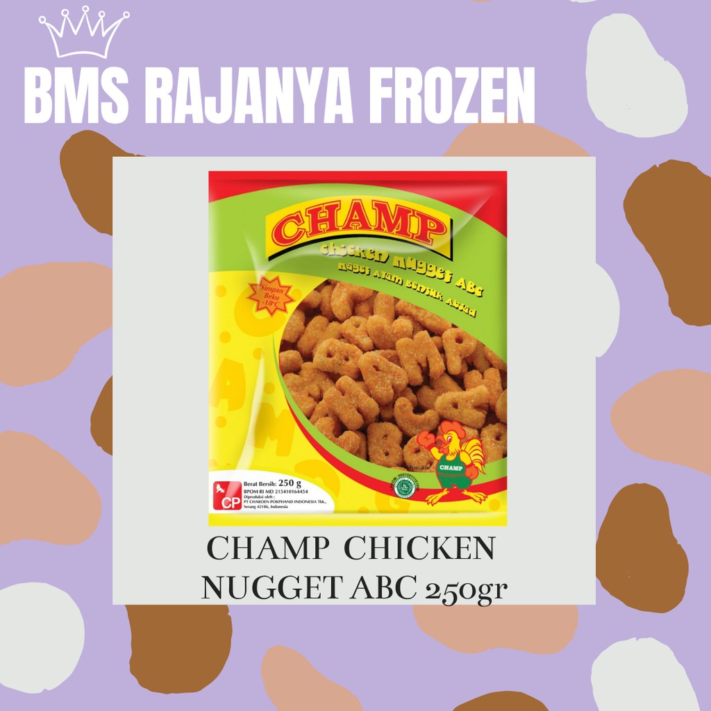 

CHAMP CHICKEN NUGGET ABC 250gr