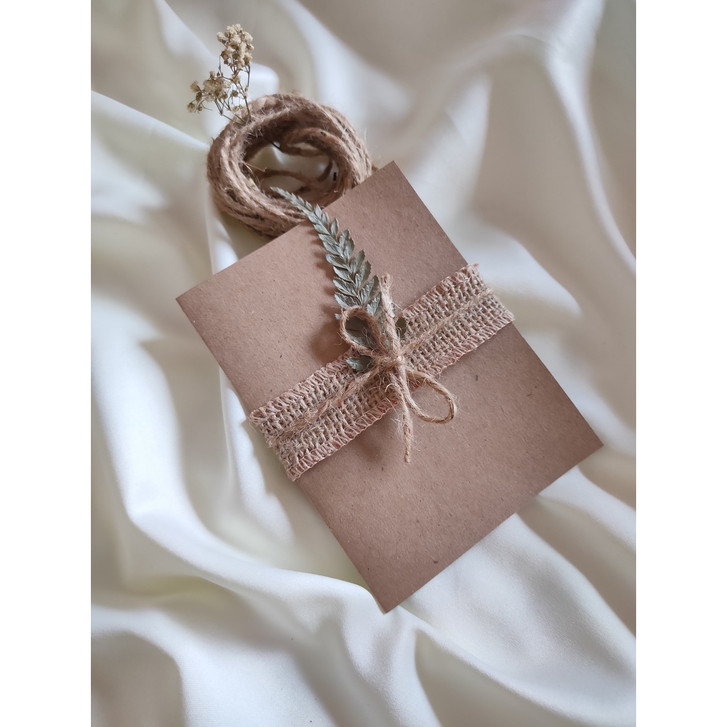 

KARTU UCAPAN AESTHETIC / KARTU UCAPAN RUSTIC / KARTU UCAPAN CUSTOM / GIFT CARD / KARTU UCAPAN CUSTOM