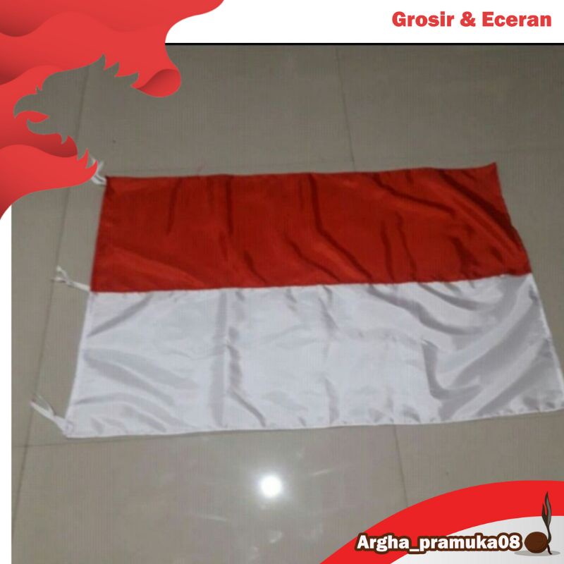 Bendera MP Merah Putih uk 60 x 90 Bijian