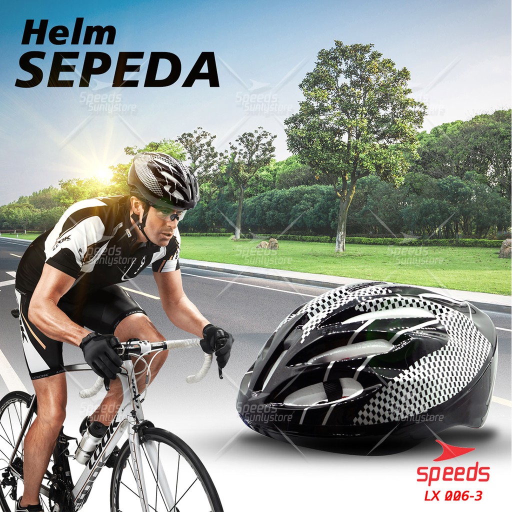speeds helm sepeda dewasa gunung balap unisex shockproof 026 3