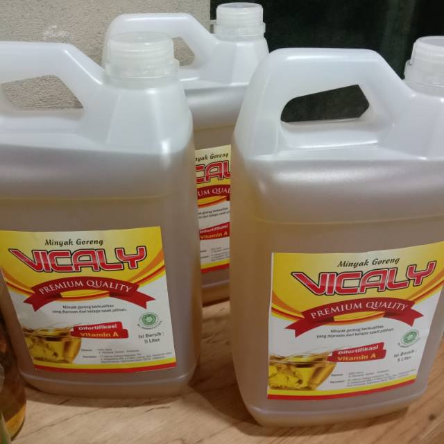 

Minyak Goreng Vicaly 5 Liter