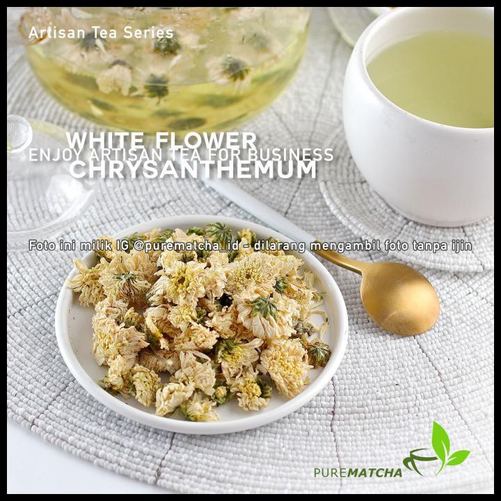 

Artisan Tea Tisane - White Chrysanthemum 10Gr Teh Bunga Krisan Putih