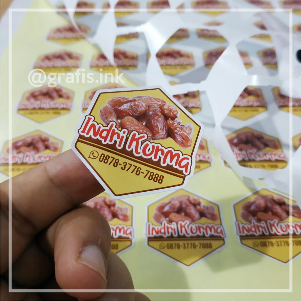 

STIKER LABEL TOPLES LEBARAN, LABEL KEMASAN, LABEL MAKANAN,UK. A3 CUTING MURAH