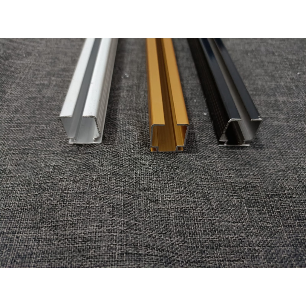 RAIL / RELL ELITE / ELIT PREMIUM  VITRASE GORDEN GORDYN / HORDENG / KORDEN / ALUMINIUM FULL SET KOMPLIT