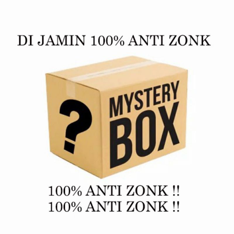 COD Mistery box anti zonk pasti ada isi dan pasti untung / misteri box aksesoris isi random berupa cincin anting gelang tangan gelang kaki kalung