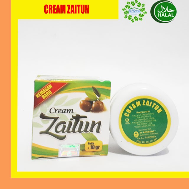 Cream Zaitun Al Ghuroba - Cream Zaitun - Cream Wajah - Cream Kulit