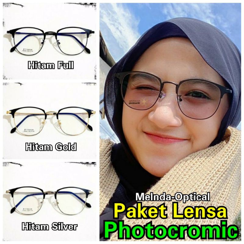 KACAMATA 0081 PAKET LENSA PHOTOCROMIC,KACAMATA MODEL TERBARU,KACAMATA MURAH MINUS