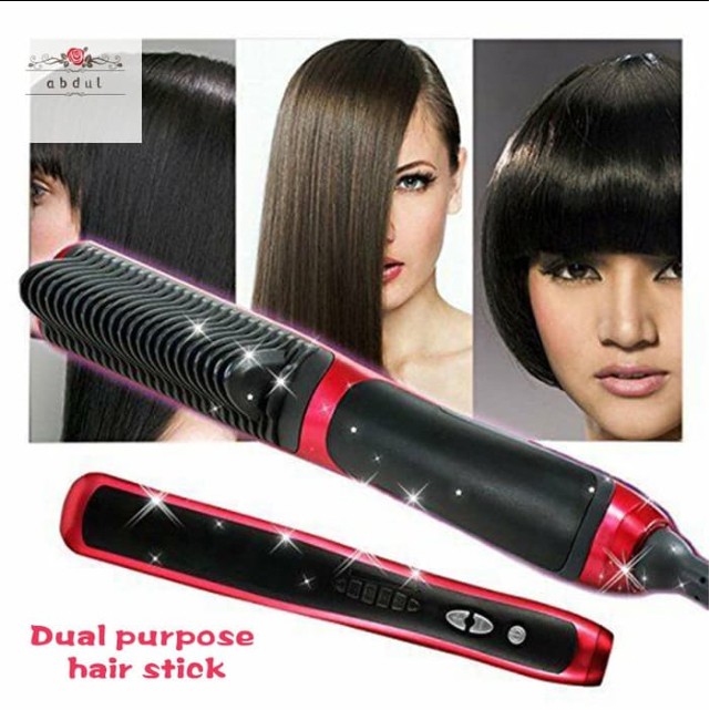 Straight Styler Straightener Hair Curler Curling Ceramics