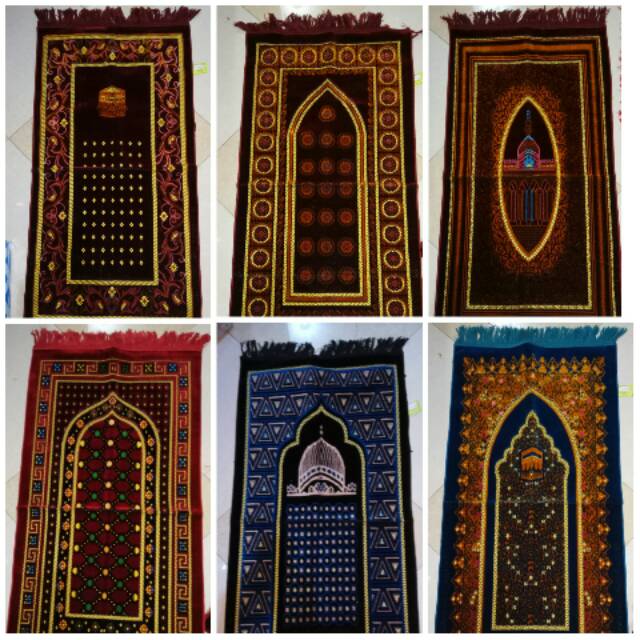 RC Sajadah TURKEY tebal berukuran 55x105 banyak warna