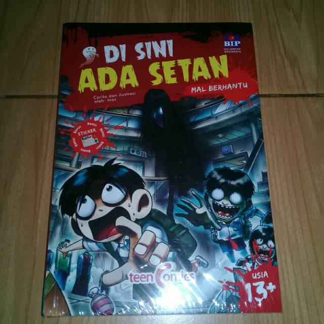 Di sini ada setan mal berhantu