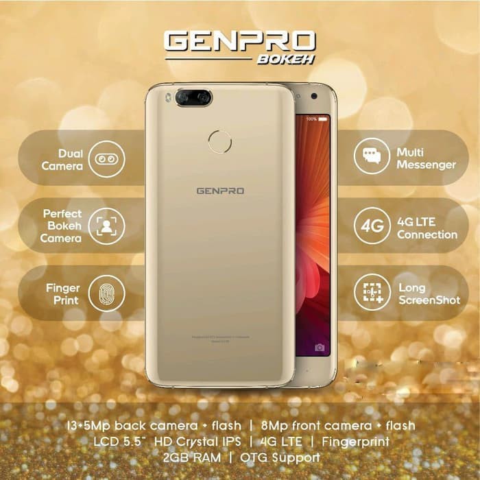 Evercoss Genpro Bokeh S55b Ram 2 16gb Garansi Resmi Shopee Indonesia