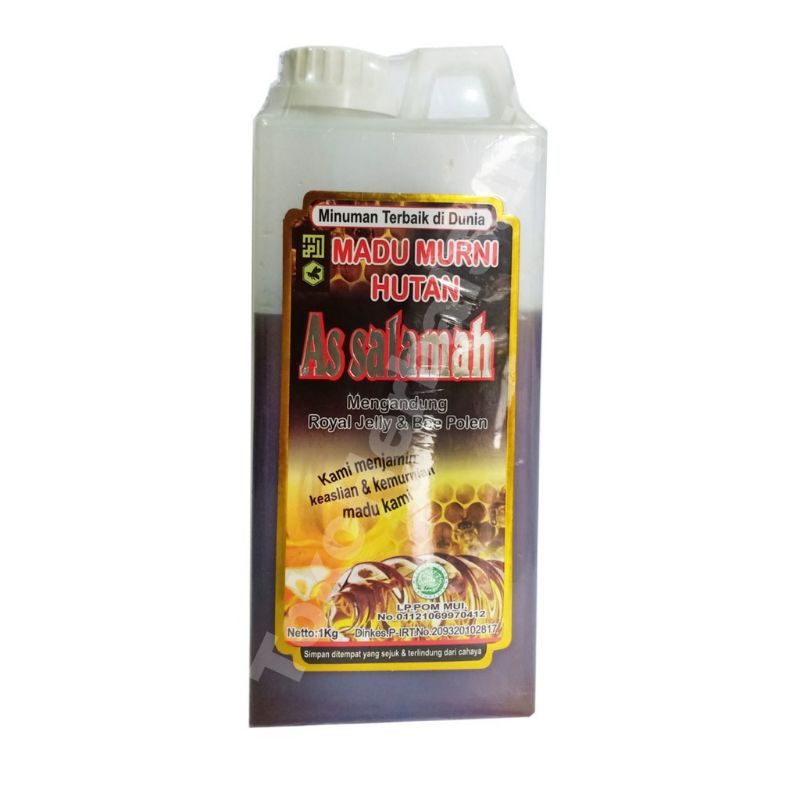 (COD)Madu As Salamah Hutan 1 kg | Madu Hutan Murni