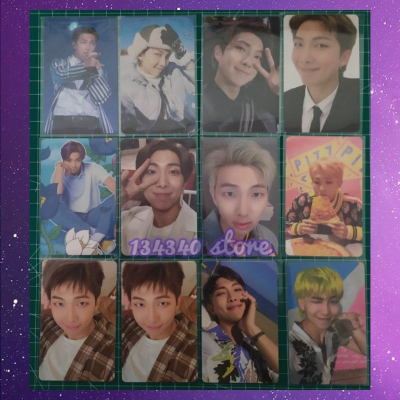 BTS RM / NAMJOON OFFICIAL DVD  PHOTOCARD / PC (MEMORIES 2020, LY SEOUL, WINPACK / WINTER PACKAGE 202