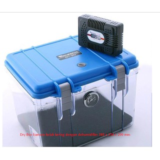 Dry Box kamera kotak kering dengan dehumidifier 280 x 230 x 200 mm COD