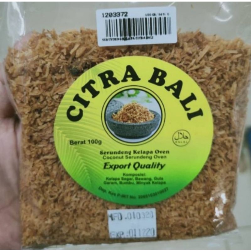 

Serundeng Kelapa Oven Citra Bali