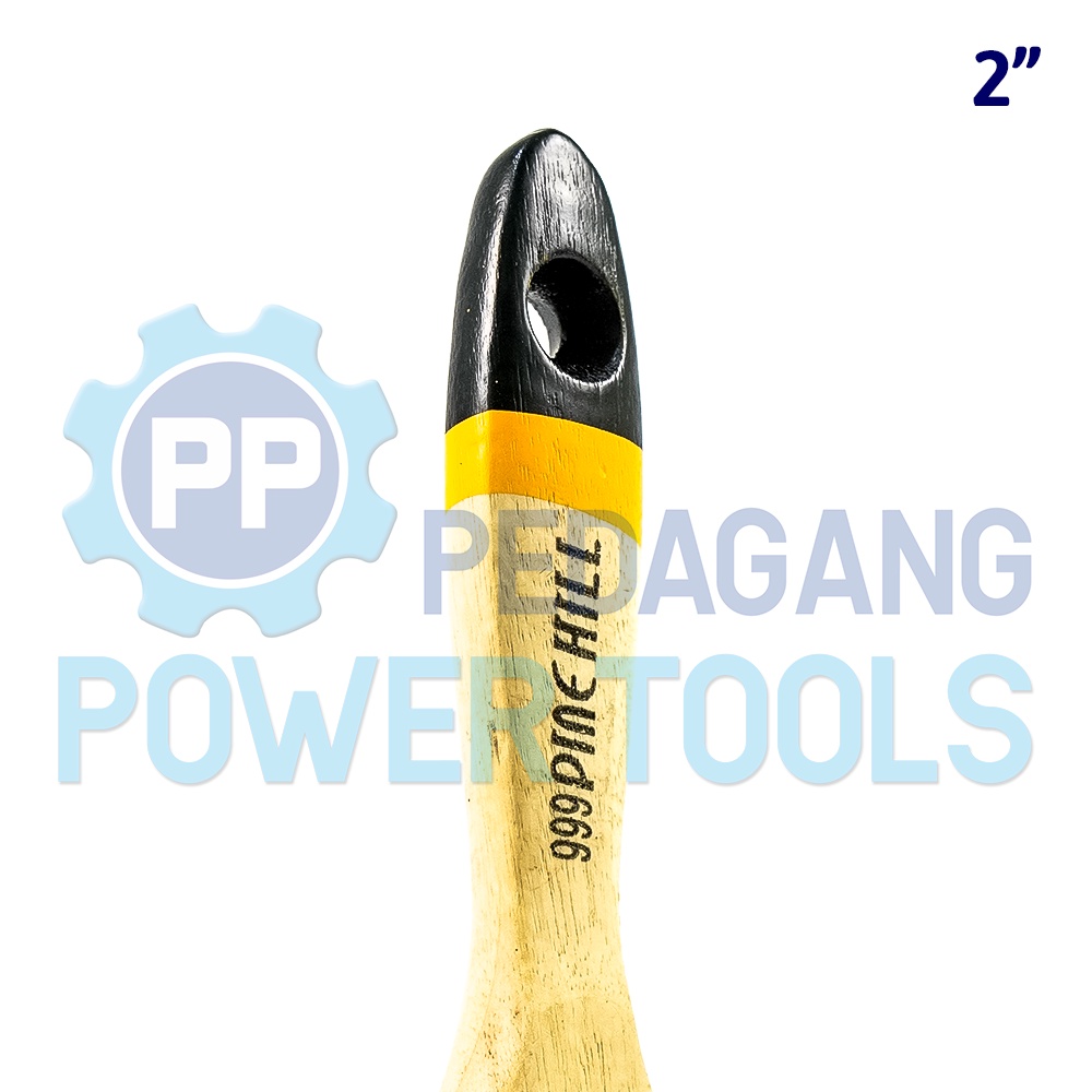 PH-999 KUAS CAT 2&quot; INCH GAGANG KAYU KOAS KWAS CAT TEMBOK PAINT BRUSH