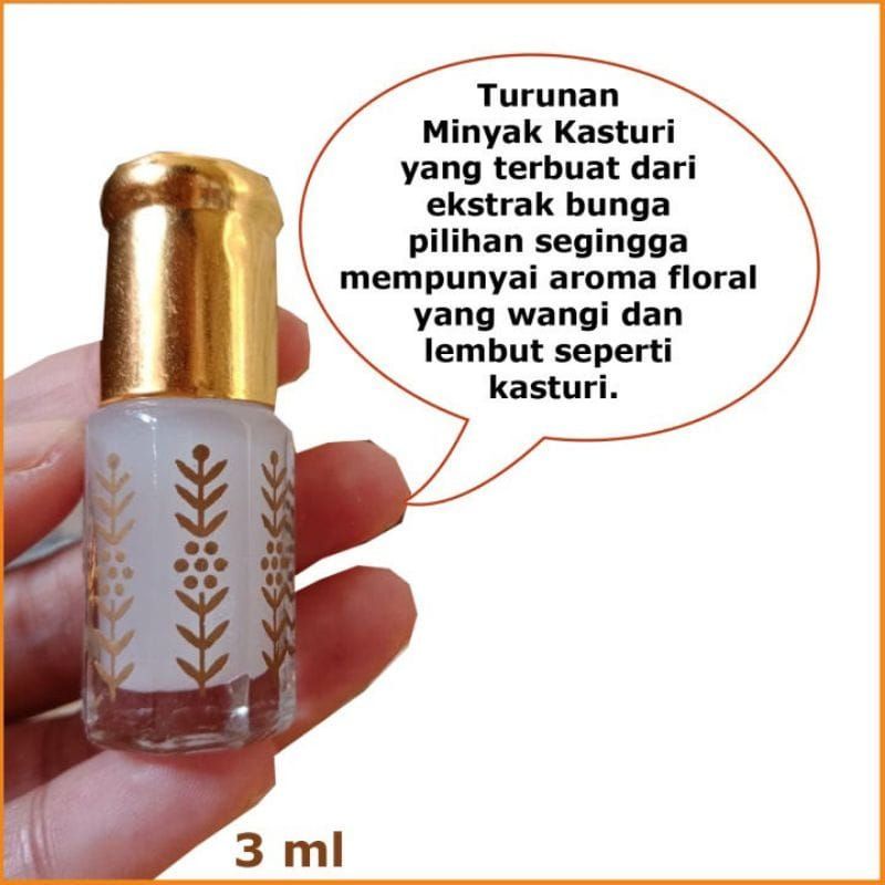 Medan Termurah Halal BPOM Parfume Miss V Thaharah non alkohol 3ml misk tahara