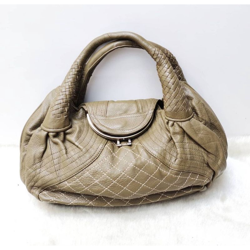 HANDBAG KULIT ASLI ALA FENDI SPY,  MANTULL, HANDBAG UNIK KULIT ASLI,  PRELOVED ALA FENDI,  PRELOVED 