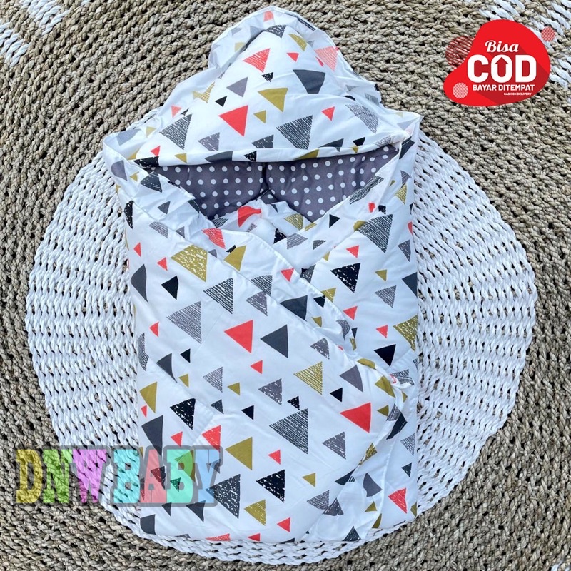 Selimut Bayi Badcover Bayi Selimut Bayi Baru Lahir Full Motif DNW BABY