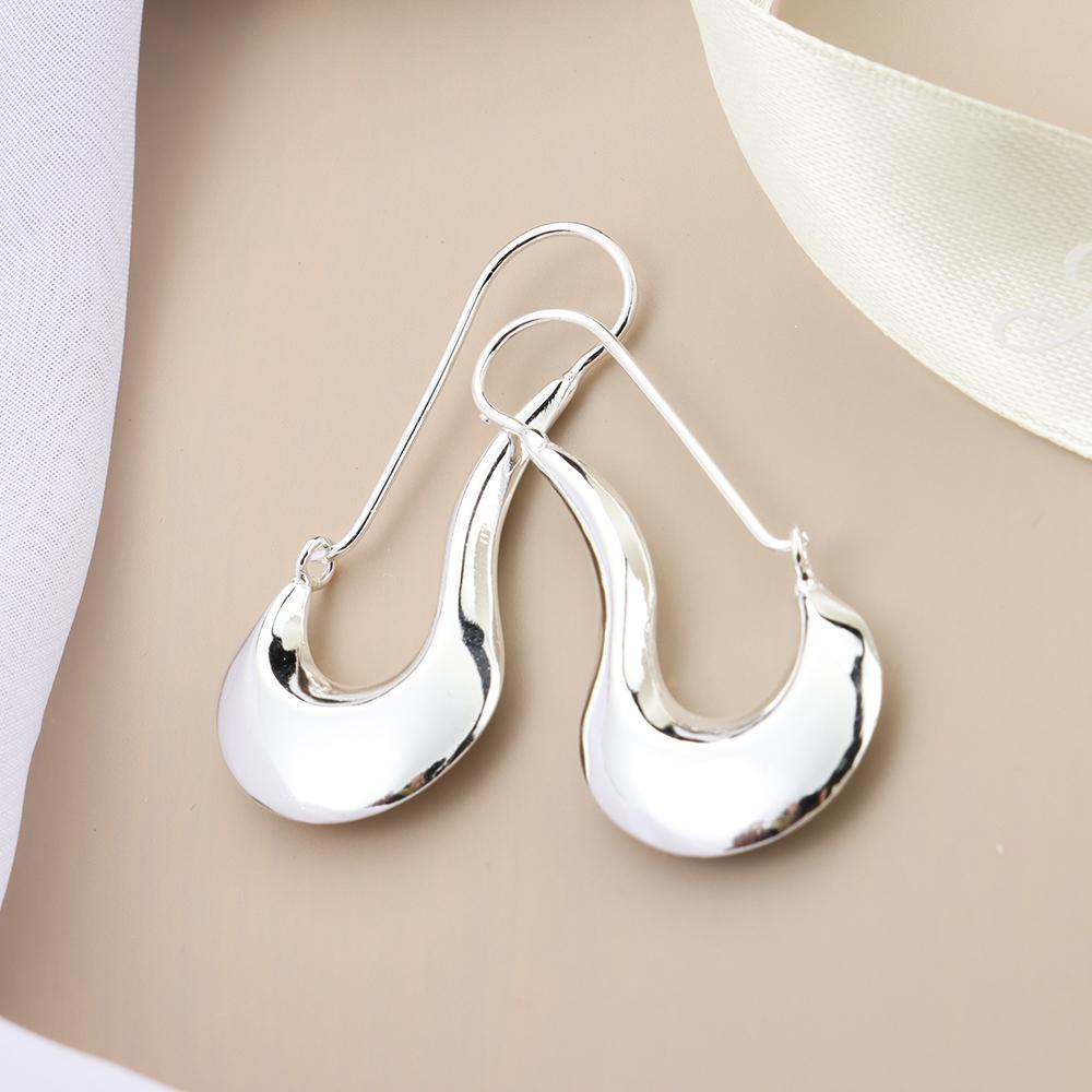 Anting Tusuk Gantung Wanita Desain Cincin Hias Kristal Untuk Pestahadiah